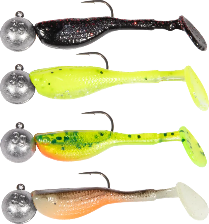 Fox Rage Ultra UV Micro Fry Mixed Colour Loaded Lure Pack 3g 2pc Loaded