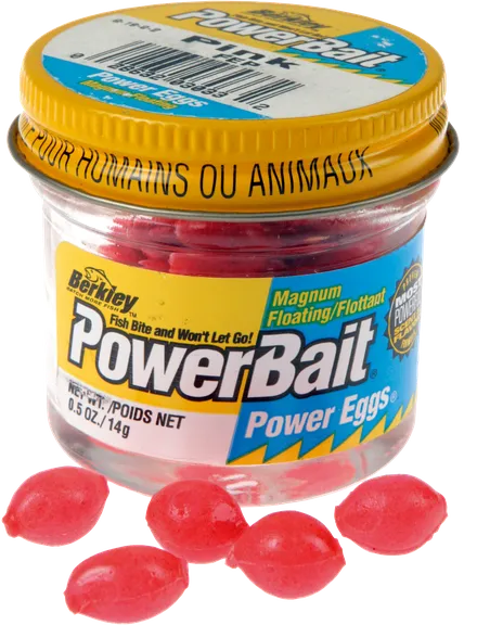 Berkley PowerBait Power Eggs Floating Magnum 14g 36pc Pink