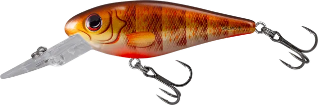 Salmo Rattlin Executor SDR 7cm 8g 1.5–3.9m Clear Brown Perch