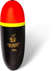 Black Cat Maxi Foam Float Pose 100g 12cm black