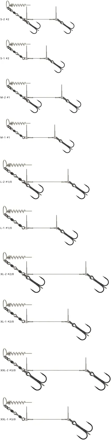 Savage Gear Spinning Stinger 13cm 23kg 25g SGY BN trebles