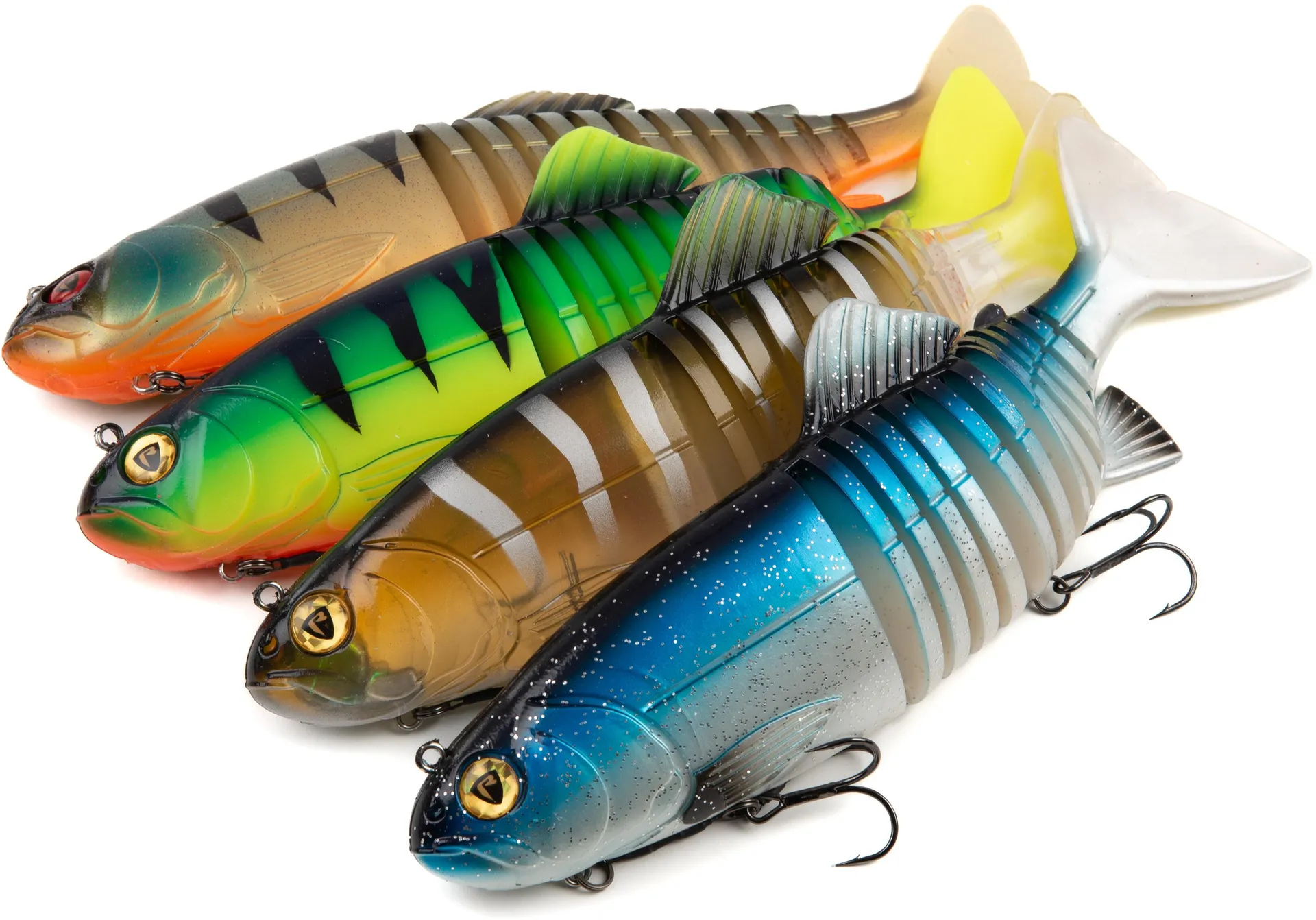 Fox Rage Jointed Replicant 32cm 355g Fire Tiger UV