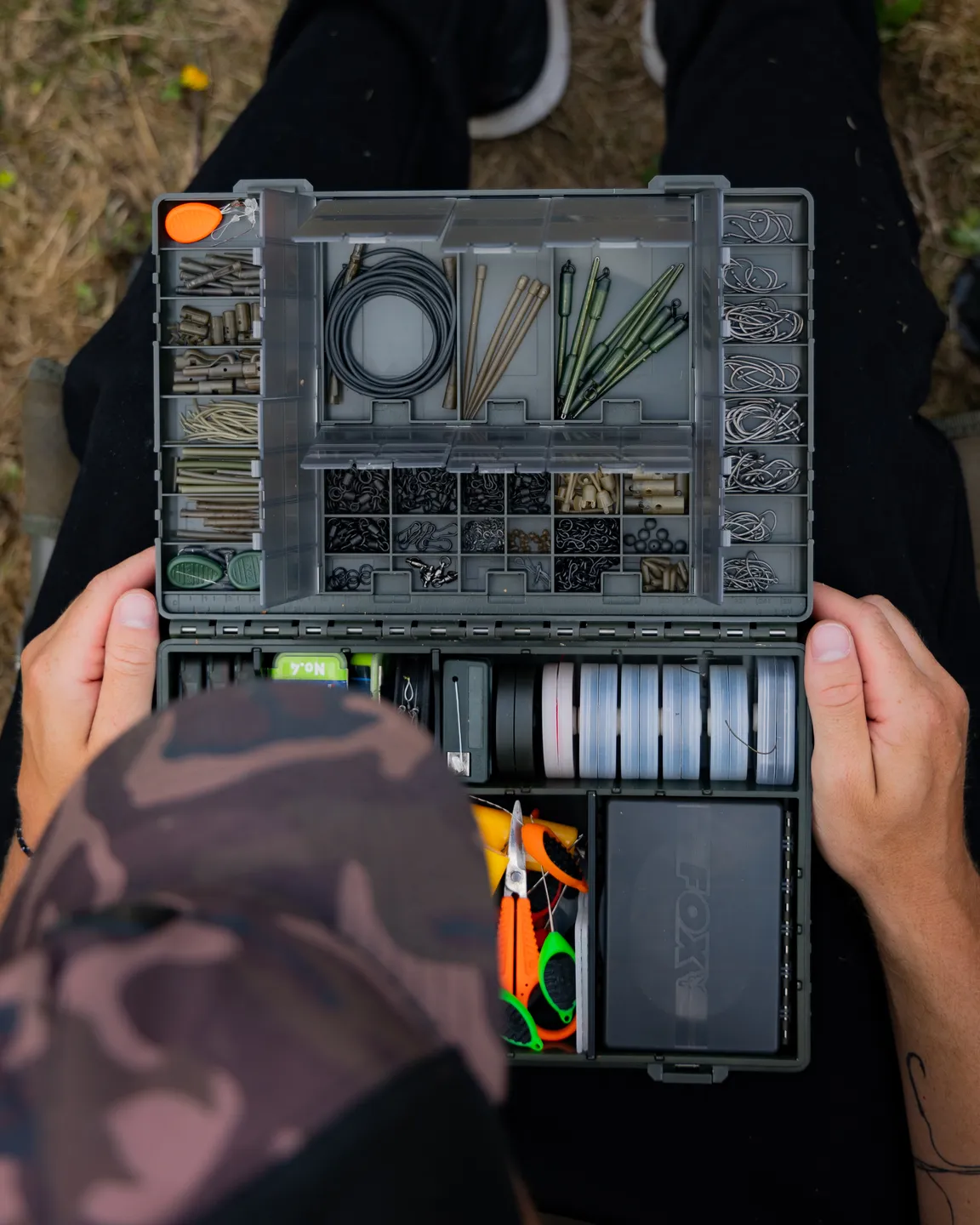 Fox Edges Internal 6 Compartment Box Standard Plastic