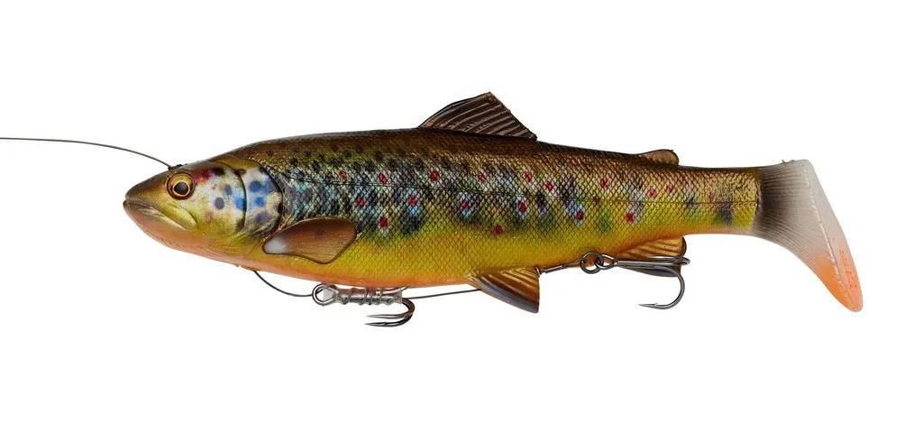 Savage Gear 4D LT RATTLE TROUT - 27.5cm, 258g, Brown Trout UV, Moderate Sink
