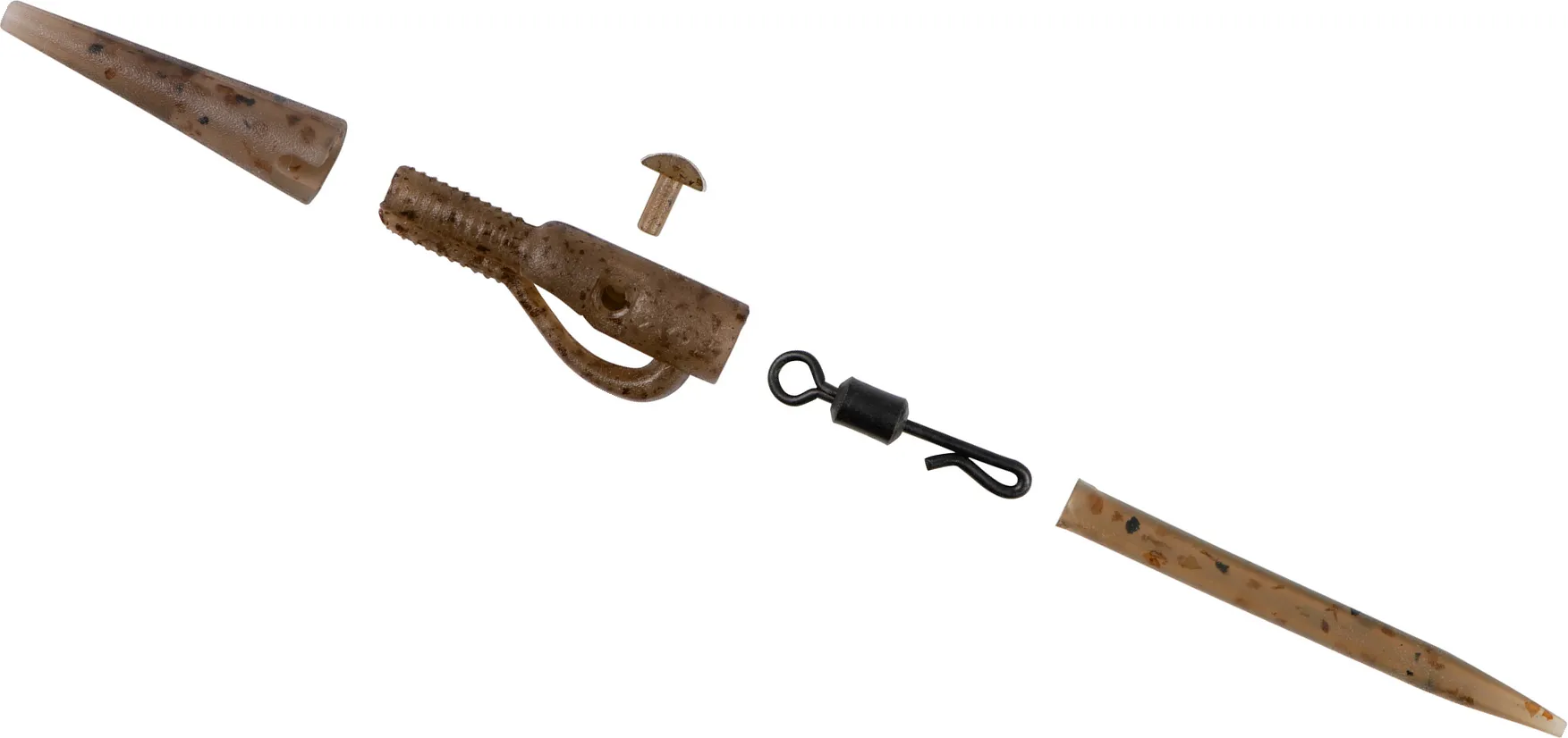 Fox Edges Camo Safety Lead Clip Kit 7 5pcs