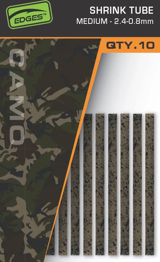 Fox Edges Camo Shrink Tube 2.4–0.8mm M