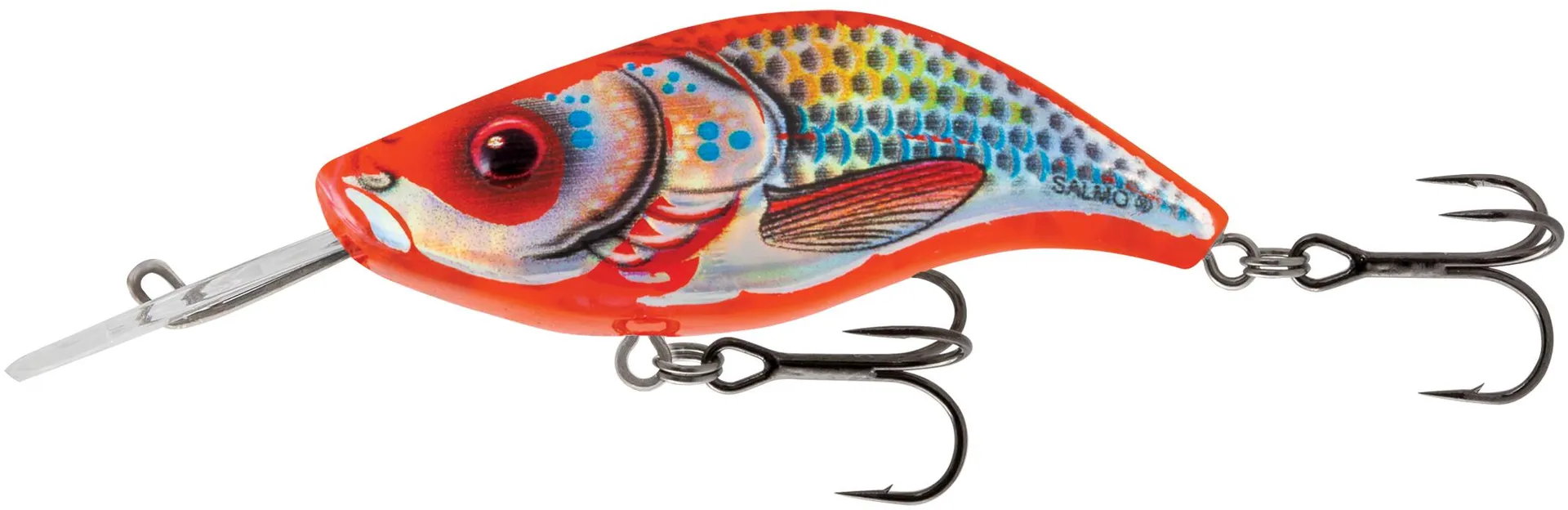 Salmo Sparky Shad 4cm Floating 1.5–3.1m 3.5g Holographic Gold Orange Shad
