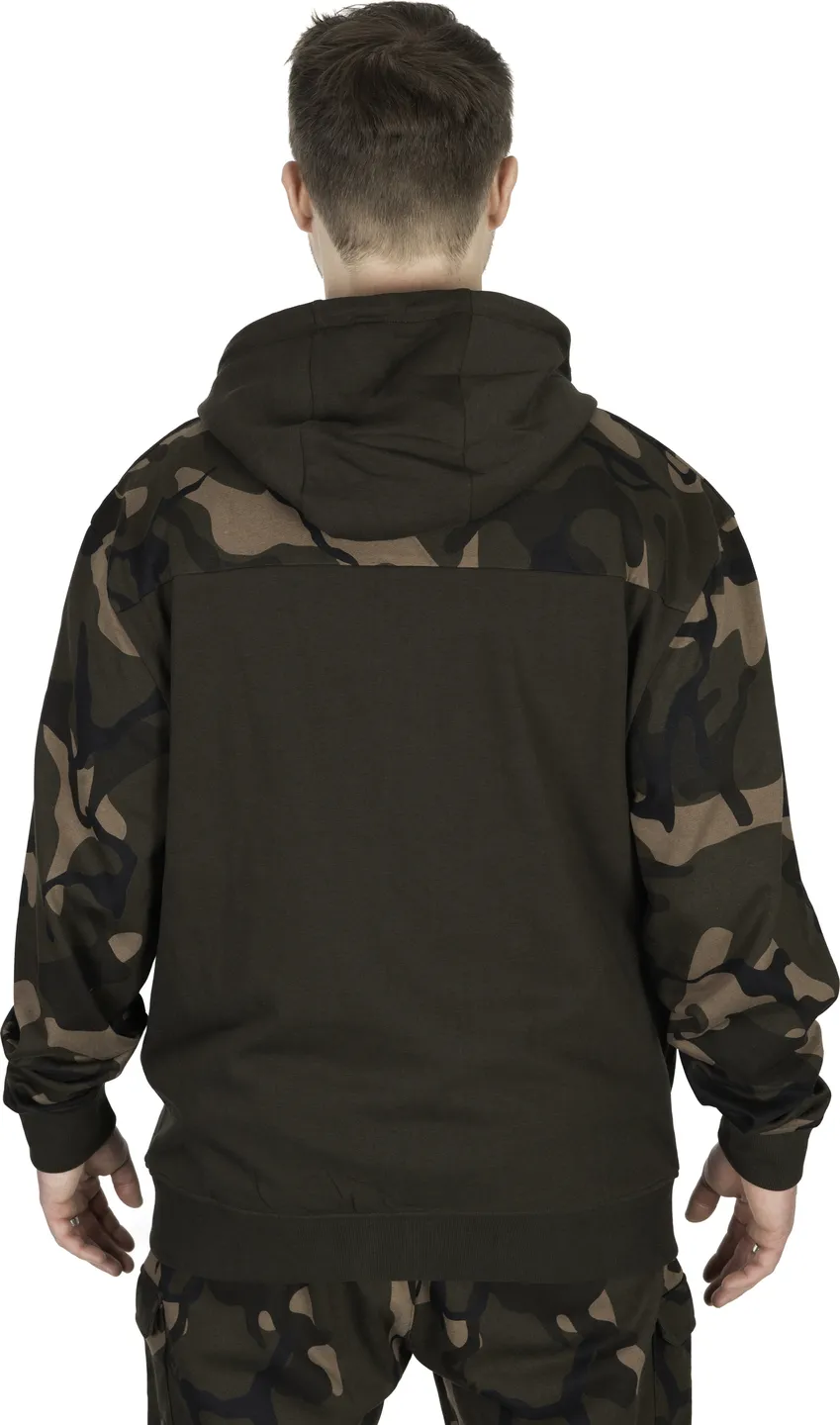 Fox LW Khaki Camo Split Zip Hoody 3XL