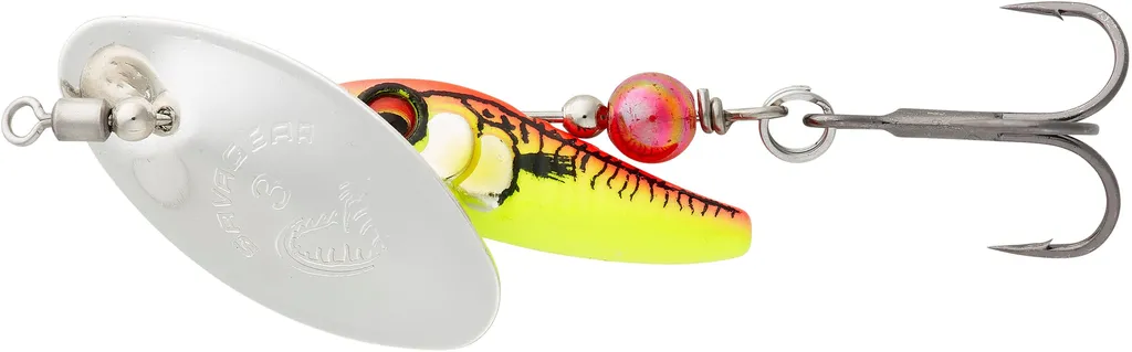 Savage Gear Sticklebait Spinner 4.5g Silver Red Yellow