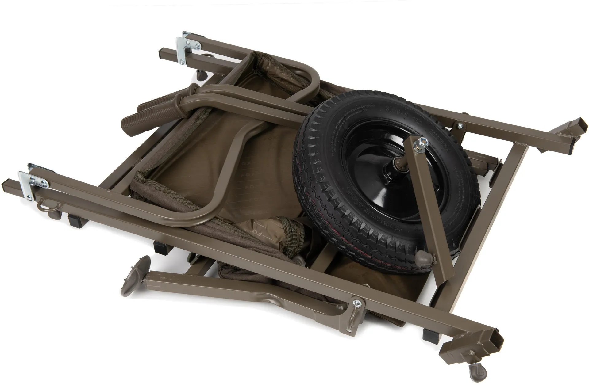Fox Voyager Barrow 90–113cm 14.76kg Steel Pneumatic