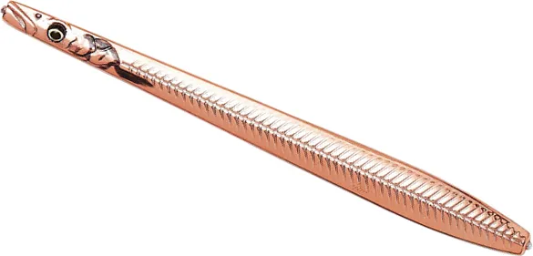 Savage Gear Line Thru Sandeel Nail 10cm 16g Copper Plating