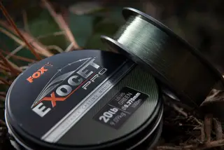 Fox Exocet Pro Monofilament Line 0.309mm 5.9kg 1000m Low Vis Green