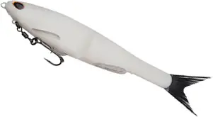 Berkley PowerBait Nessie Softbaits 17cm 28g Slow Sinking Albino