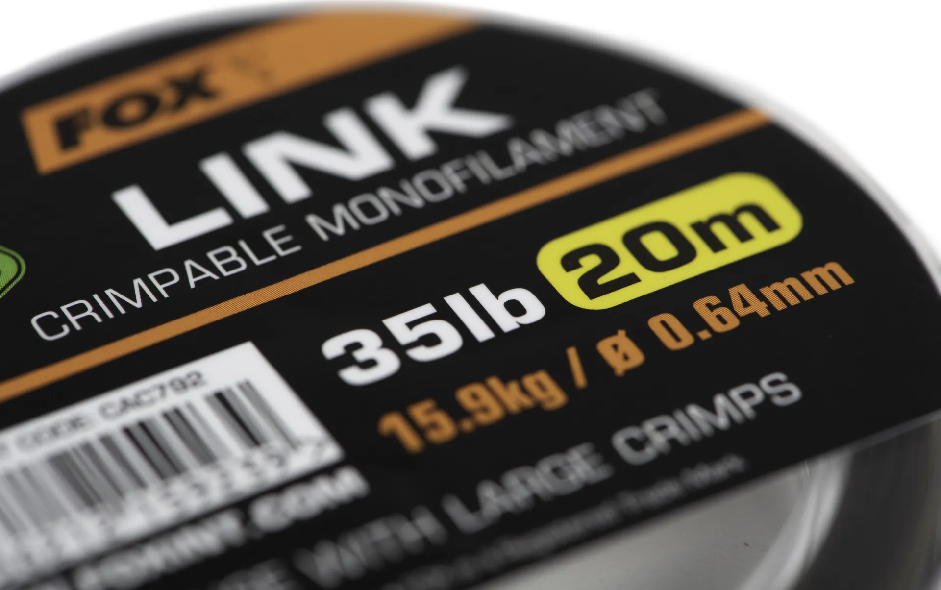 Fox Edges Link Trans Khaki Mono 0.53mm