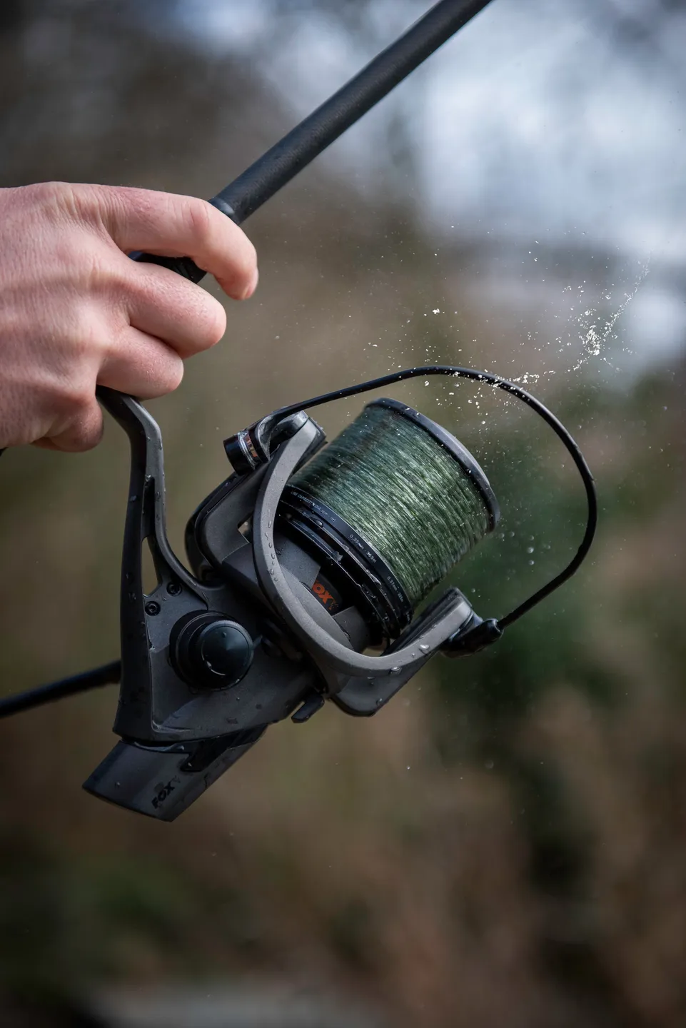 Fox Exocet Pro Double Tapered Mainline 0.30–0.50mm 300m Low Vis Green