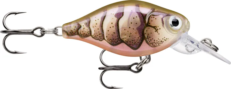 Rapala X-Light Crank Crankbaits 3.5cm 1.8m 4g PUPU (Purple Prawn UV)