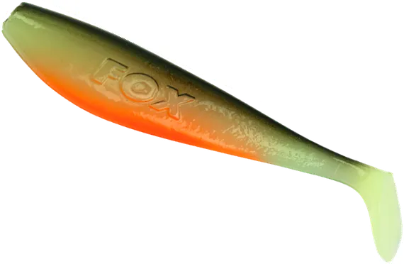 Fox Rage Zander Pro Ultra Softbaits 10cm Ultra UV Hot Olive 5pcs