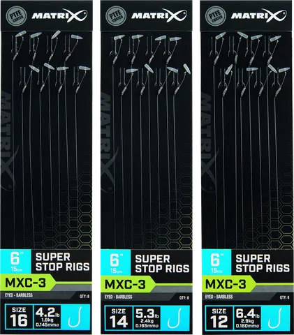 Matrix MXC-3 Super Stop Ready-made Rigs Size 12 15cm 2.9kg 8pcs