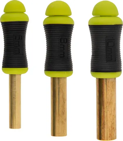 Matrix Compression Punch Set 6–8–10mm Brass/Rubber