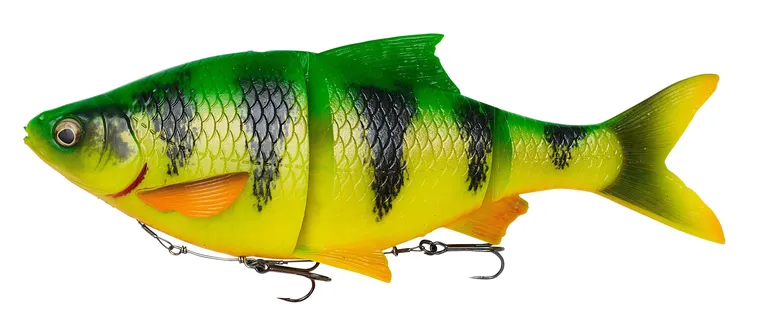 Savage Gear 4D Line Thru Roach - 18cm, 80g, Firetiger, Slow Sink