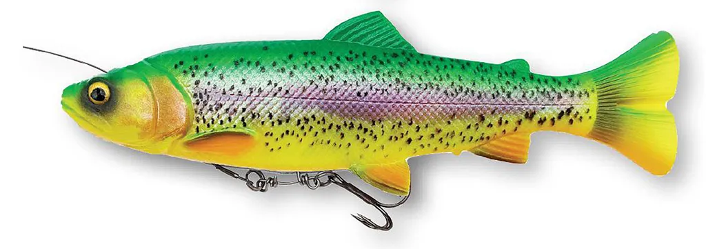 Savage Gear 4D Line Thru Pulse Tail Trout - 20cm, 102g, Firetrout, Slow Sink