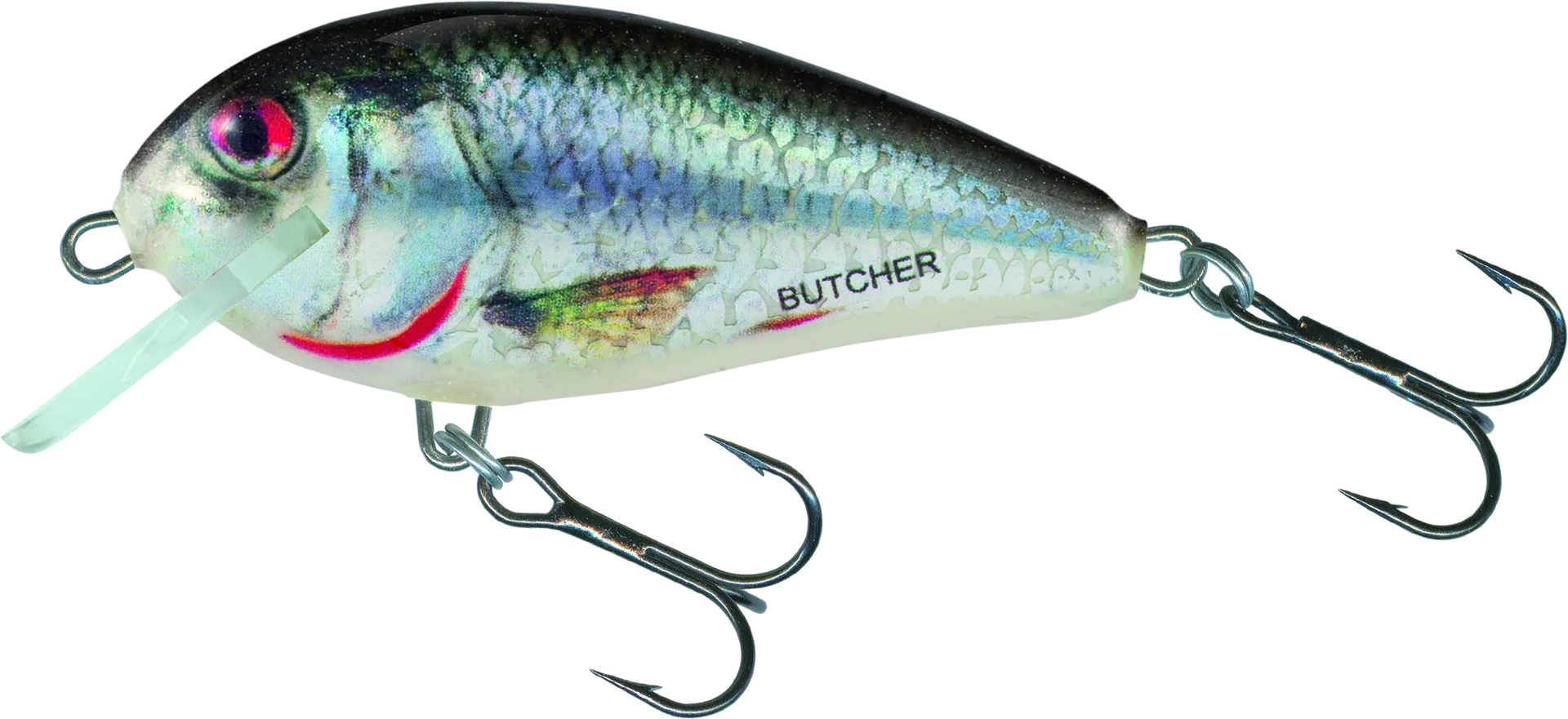 Salmo Butcher Floating 5cm Holographic Real Dace