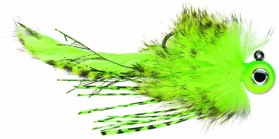 VMC Twitchin Jig 21g Glow Green Machine UV