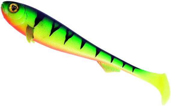 Fox Rage Super Slick Shad 28cm UV Firetiger