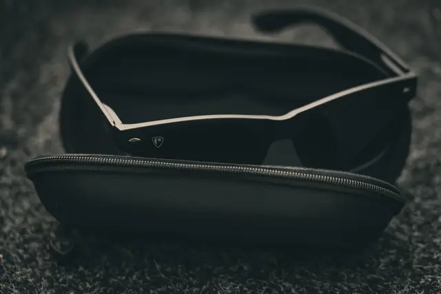 Fox Rage Polarized Glasses Matt Black Grey