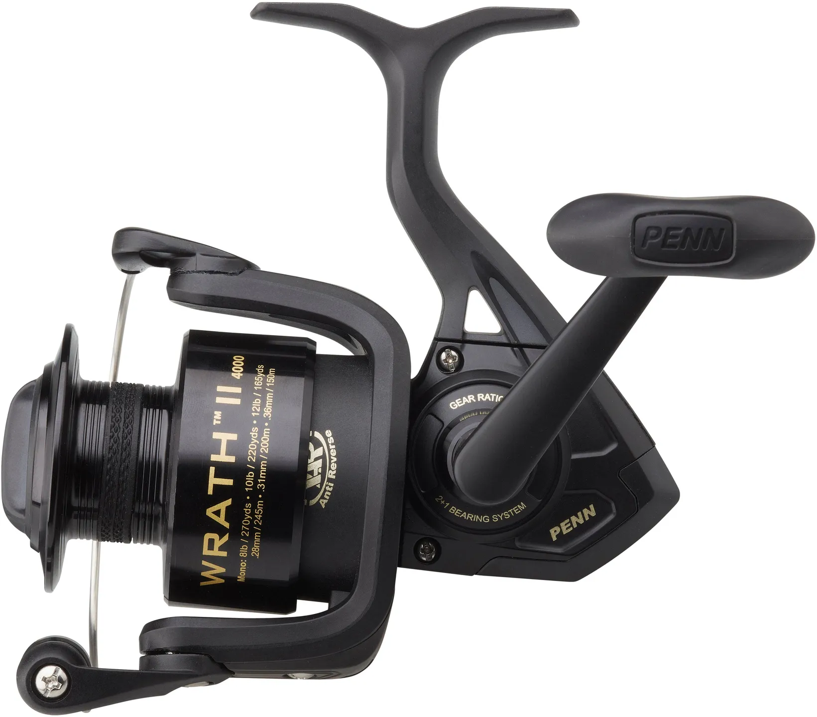 Penn WRATH II Spinning Reel 3000 352g 5.5kg 89cm 6.2:1
