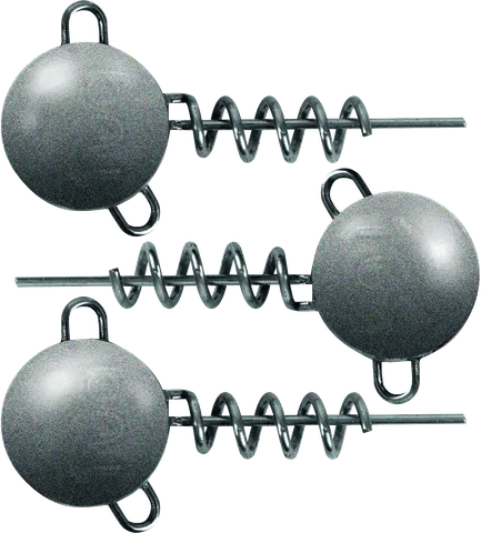 Fox Rage Corkscrew Round Jig Heads 15g 3pcs
