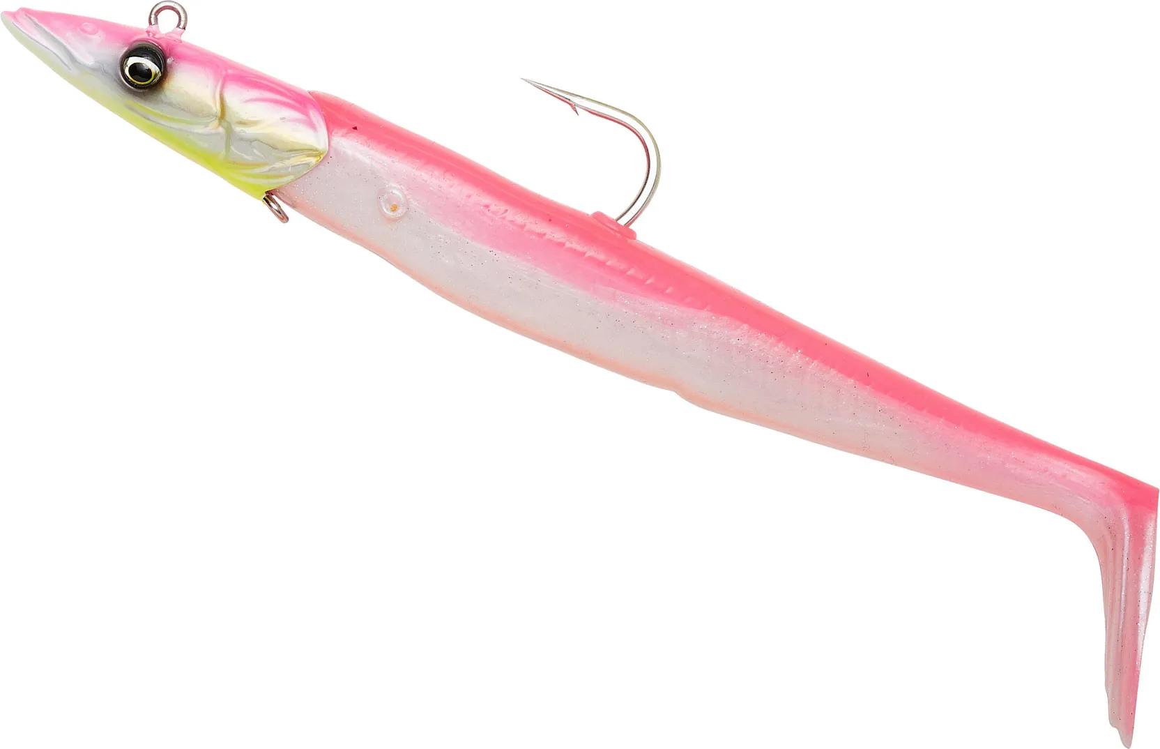 Savage Gear Sandeel V2 Big Game Softbait 21.5cm 140g Pink Pearl Silver