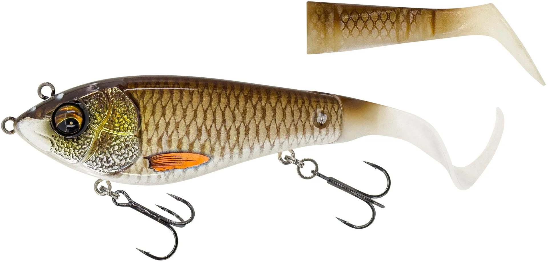 Savage Gear Deviator Tail Tail baits & hybrid baits 16.5cm 48g 0.5–1.5m Bream