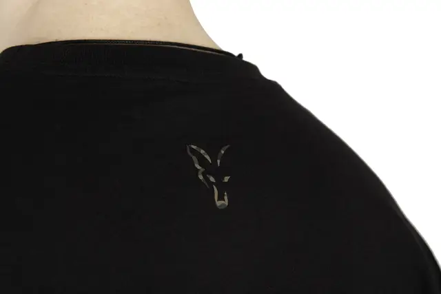 Fox Black Camo Logo T-Shirt S