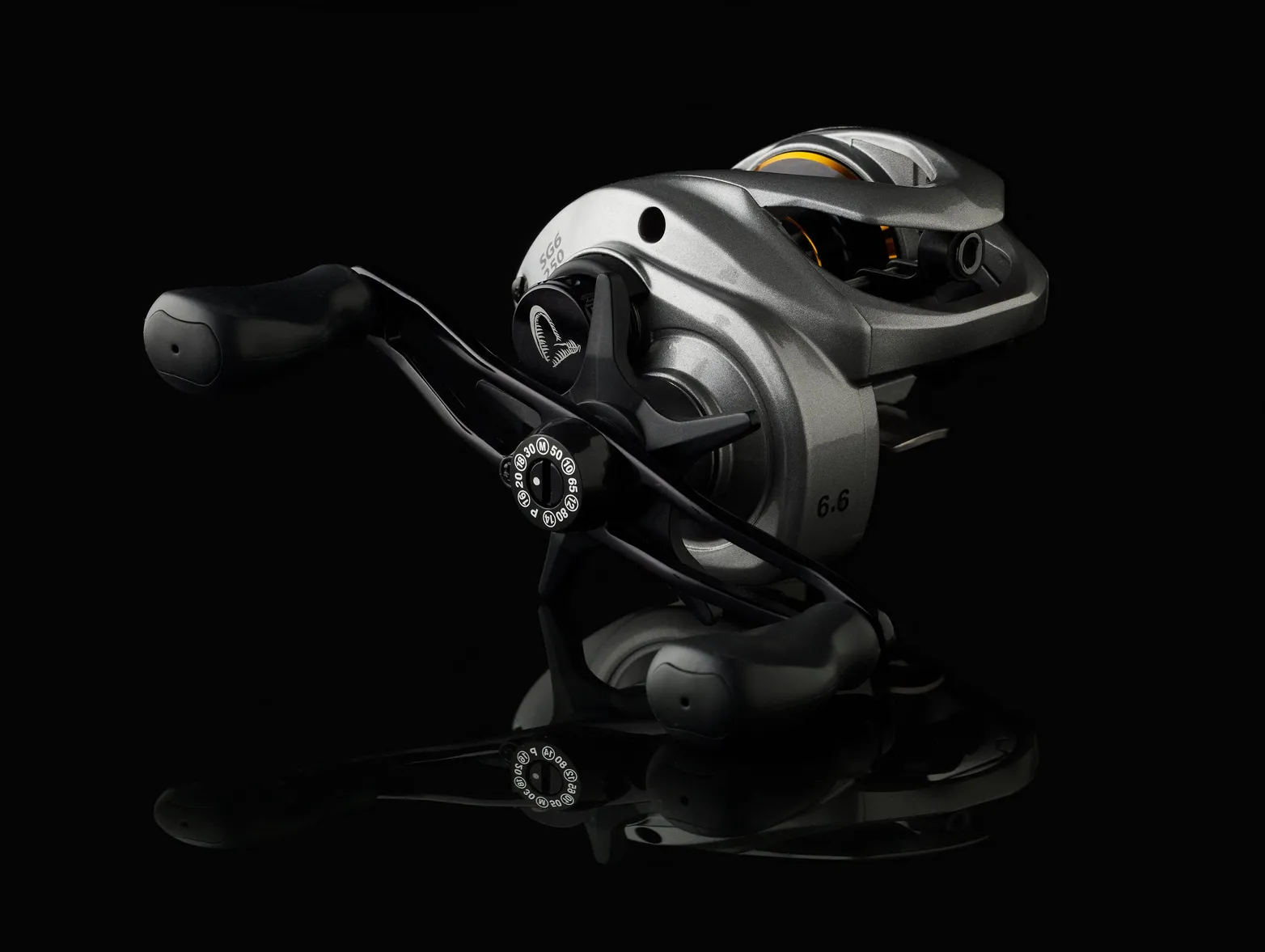 Savage Gear SG6 Baitcasting Reels 250 6.6:1 192g 6kg 70cm