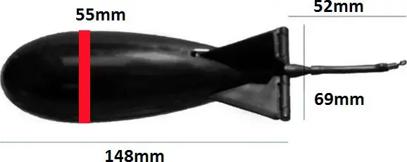 Spomb Midi Baiting Tool Black