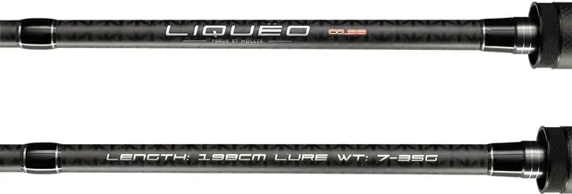 Bullseye LIQUËO Spinning Rod C 198 7–35g 111g 107cm Med-Fast