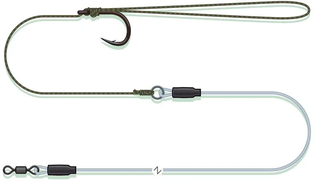 Madcat Combi Pellet Rig 55cm 66kg 1/0 18g