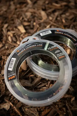 Fox Exocet Pro Double Tapered Line 0.30–0.50mm 300m Low Vis Green