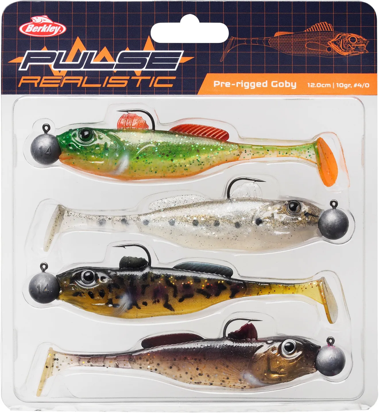 Berkley Pulse Realistic Goby Prerigged 7cm 7g