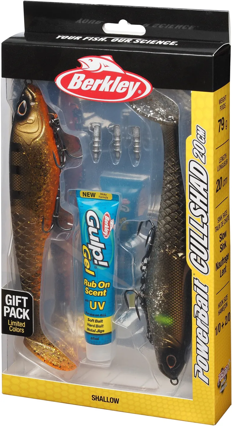 Berkley Cullshad Limited Edition Gift Pack 6Pieces 20cm 79g Pre-Rigged