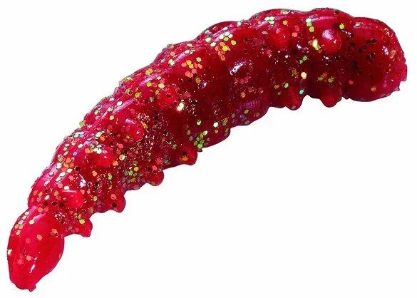 Berkley PowerBait Power Honey Worm 2.5cm 60g Red With Scales