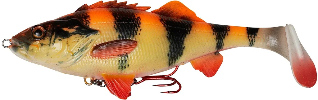 Savage Gear 4D Perch Shad 17.5cm 67g Albino
