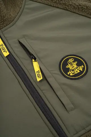 Black Cat Polar Fleece Kapuzenpullover XXL