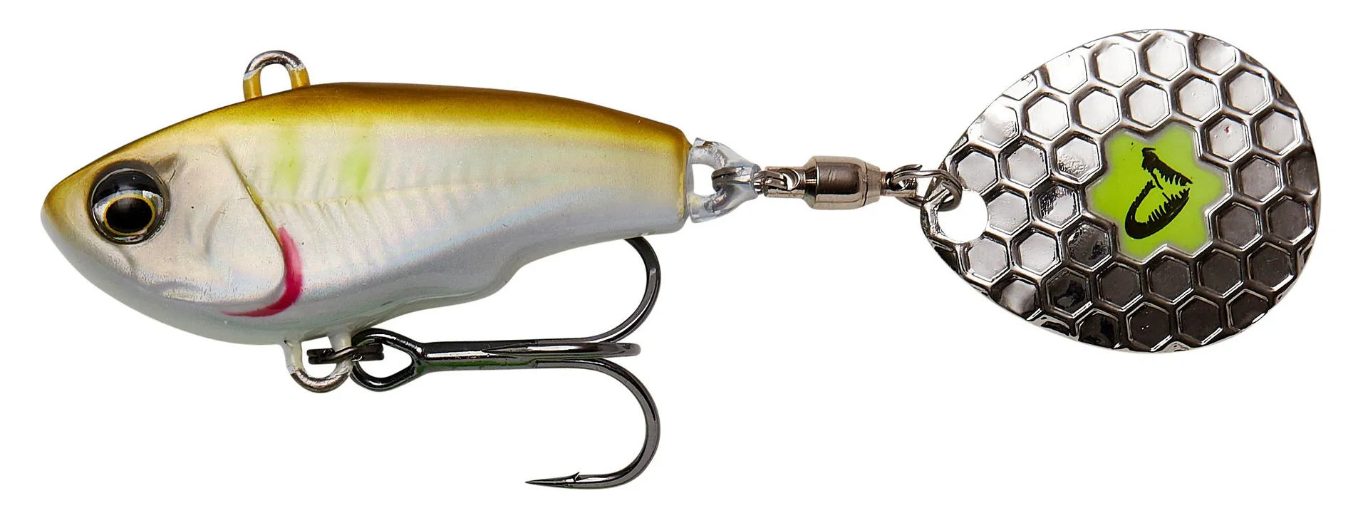 Savage Gear Fat Tail Spin - 8cm, 24g, Ayu