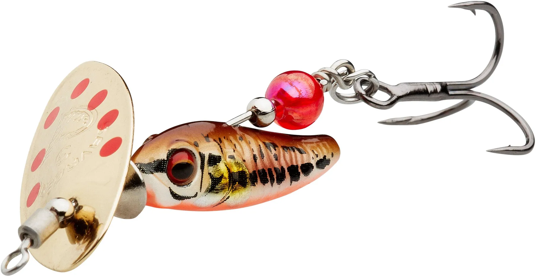 Savage Gear Sticklebait Spinner 10cm 4.5g Firetiger Gold
