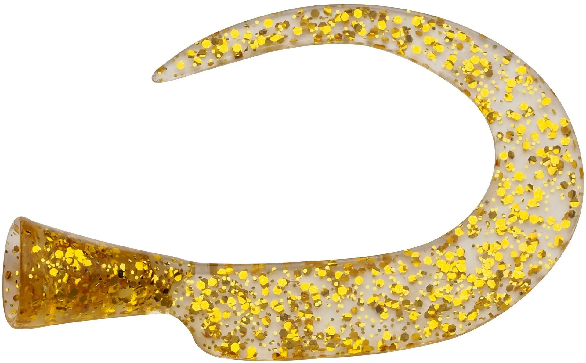 Svartzonker McMy Tail Spare Tails 6.9cm Gold Glitter Spare Tail Freshwater