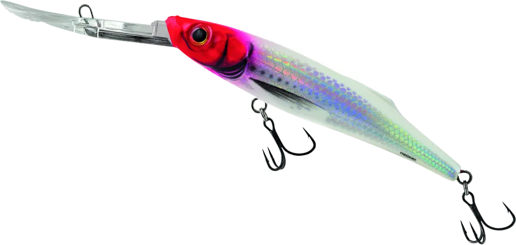 Salmo Freediver Super Deep Runner 7cm 8g 12.2m Holographic Red Head