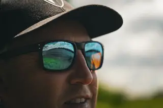 Fox Rage Transparent Black Polarized Glasses Brown TR90 and Stainless Steel