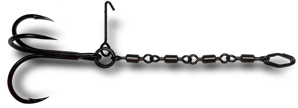 VMC Pike Chain L 5pcs 1X Treble Hook